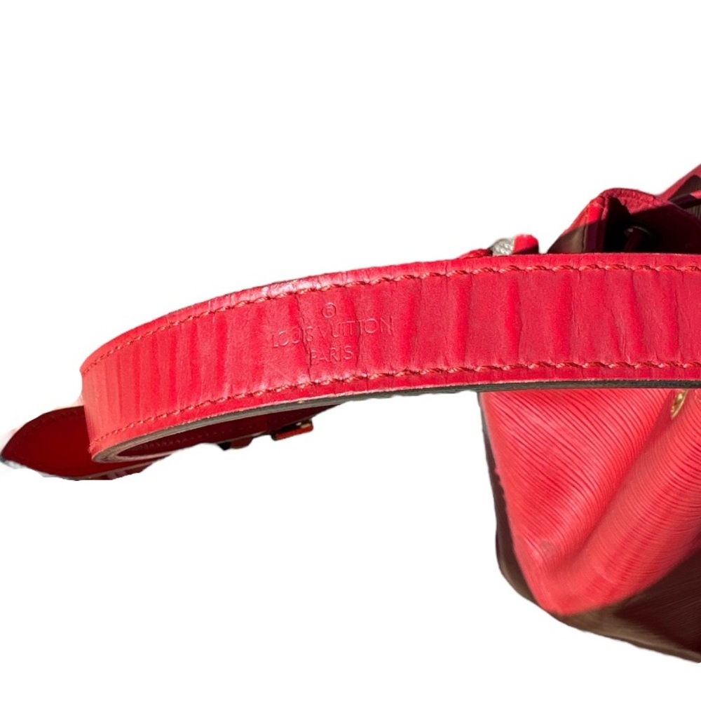Louis Vuitton Red Epi Leather Petit Noe - Picture 6 of 14